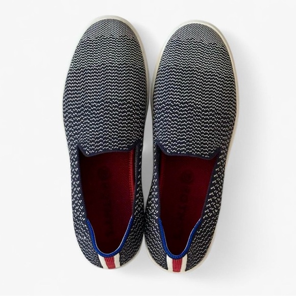 Rothy’s The Original Slip-On Sneaker Shoe Maritime Gradient Women’s 9.5 Red Blue main image 8